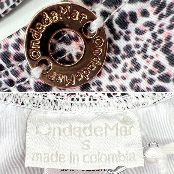 OndadeMar African Flowers One Piece Halter Swimsuit Size Small ondademar New NWT - Picture 6 of 10